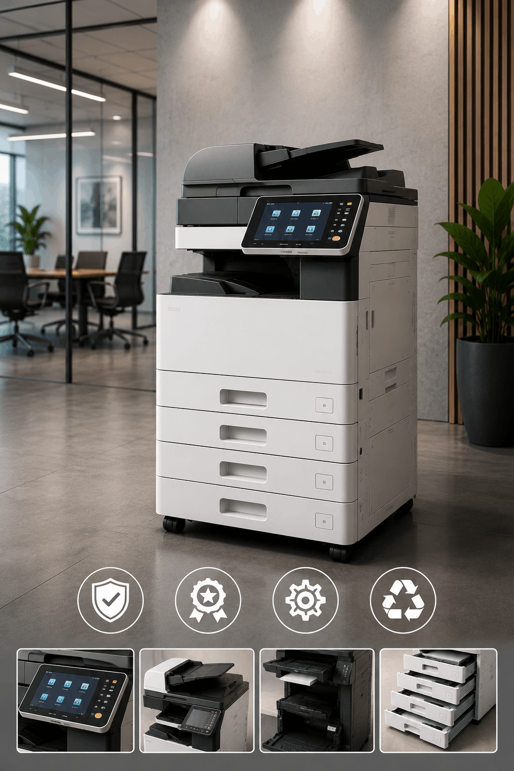 Refurbished Photocopier Features