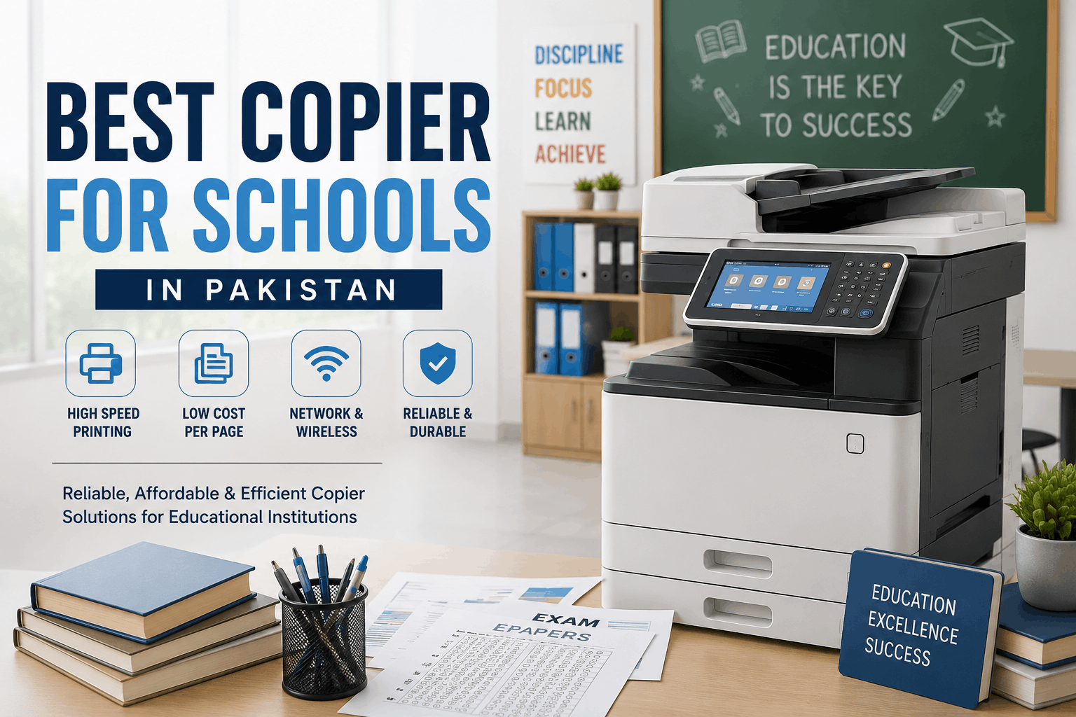 Best Copier for Schools in Pakistan (2026 Guide)